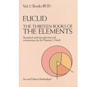 Euclid The Thirteen Books of the Elements, Vol. 2 (Tascabile)
