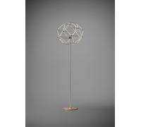 EUCLIDE LAMPADA DA TERRA 2700K 4593LM 62W CON DIMMER A PEDALE COLORE ORO H.185CM