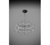 EUCLIDE LAMPADARIO SOSPESO 92M A LED 3000K 7922LM 92W COLORE NERO DIMMERALI PUSH