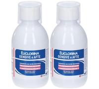 Euclorina Gengive e Afte Collutorio 2x200 ml Collutorio
