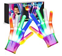 EUCOCO Giochi Bambini 3 4 5 6 7 8 9 Anni, Regalo Bambino Bambina 3-12 Anni Gadget Compleanno Bambini Gioco Bimbo 3-12 Anni Maschio Guanti Luminosi Led Giocattoli Bimba Costumi Halloween