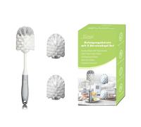 Eucteje Spazzola per la pulizia, spazzola per la cucina, spazzola con 2 testine di ricambio, set per mixer, compatibile con Thermomix TM5 TM6 TM31 TM21 robot da cucina e Monsieur Cuisine Connect