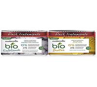 Eudermin BIO NATURAL EXFOLIA + HIDRATA LOTE 2 pz - Esfoliante, Nutriente, Idratante - Scrub corpo per il corpo - 72 millilitri - Certificato biologico, Naturale, Senza sostanze chimiche