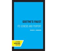 Eudo C. Mason Goethe's Faust (Tascabile)