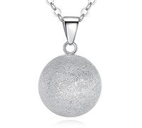 EUDORA Harmony Ball Collana Angeli Gravidanza Ciondolo Chiama Angeli, Collane da Donna Bola Messicana Maternita per Mamma e Bambino Regalo Originale Bel Gioielli, 114cm