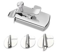 EUDUQ Sutura magnetica per macchina da cucire con 3 piedini (3 mm, 4 mm, 6 mm), accessorio universale per cucito preciso, pratico accessorio per macchina da cucire per orli puliti e cuciture dritte