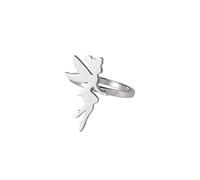 EUEAVAN Anello trendy Wendy Princess Tinker Bell Anello Angelo Fata Pixie Squisita Magia Ballerina Balletto Gioielli Fiaba Citazioni Ragazze Donne Adolescenti