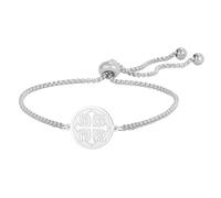 EUEAVAN Bracciale con croce ortodossa IC XC NIKA Medaglione di Gesù Cristo Bracciale portafortuna fatto a mano Amuleto con croce bizantina greca Gioielli cristiani cattolici Regalo (argento 2)
