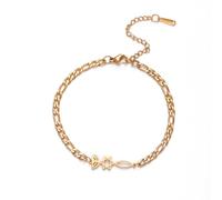 EUEAVAN Bracciale con sigillo messianico per donna Stella di David Pesce di Gesù Bracciale Menorah Croce di Gerusalemme Amuleto religioso ebraico Gioielli di Hanukkah Regalo Simbolo di preghiera