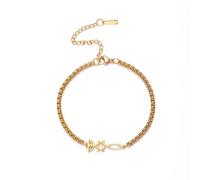 EUEAVAN Bracciale con sigillo messianico per donna Stella di David Pesce di Gesù Bracciale Menorah Croce di Gerusalemme Amuleto religioso ebraico Gioielli di Hanukkah Regalo Simbolo di preghiera
