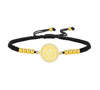 EUEAVAN Bracciale Shema Israel Bracciale di preghiera ebraico Sh'ma Shema Yisrael Bracciale fatto a mano in corda intrecciata Bracciale cabala ebraica Gioielli Judaica Donna (Corda rossa fortunata 2)