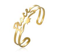 EUEAVAN Braccialetto con simbolo della pace con simbolo geometrico rotondo Statement cavigliera hippie accessori per vestirsi gioielli regali donne, adjustable, Acciaio inossidabile, Nessuna pietra