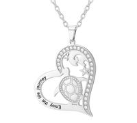 EUEAVAN Collana a forma di tartaruga, con ciondolo a forma di animale, con stelle, luna, mare, spiaggia, oceano, vacanze estive, regalo hawaiano fortunato per gli amanti dell'oceano