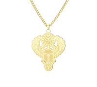EUEAVAN Collana con occhio di Horus, scarabeo, dea alata egiziana, Iside Ankh, croce occhio di Ra, ciondolo Egitto, chiave della vita, amuleto di protezione, amuleto, gioiello per uomini e donne