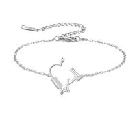 EUEAVAN Parrucchiere Forbice Pettine Asciugacapelli Bracciale per Donne Regolabile Cuore Parrucchiere Parrucchiere Barbiere Strumenti Braccialetto Parrucchiere Salone di Gioielli Regalo di
