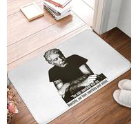 EUEKQOIB Anthony Bourdain Zerbino antiscivolo Tappetino impermeabile Tappeto Tappeto Cucina Ingresso Casa Camera da letto Tappetino per piedi
