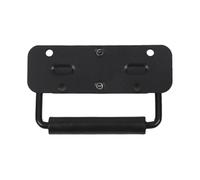 EUETVEXERK 1/2 pezzi Maniglia pieghevole for porta dell'armadio a molla for contenitore in metallo for nera for scatola Maniglia per porta dell'armadio(122mm,One Size)