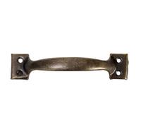 EUETVEXERK Maniglie curve universali for cassetti di mobili, maniglie for ante armadi, pomelli for, for for viti, utensile for ferramenta Maniglia per porta dell'armadio(Bronze,6 inches)