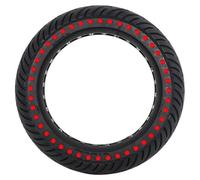 EUETVEXERK Pneumatico solido da 8,5 pollici compatibile for Xiaomi M365 Pro 1S Scooter elettrico MI 3 Ammortizzatore a nido d'ape Smorzamento ruota durevole Accessori per scooter(Wave point red)