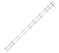 EUETVEXERK Striscia di retroilluminazione a LED for luce di striscia TV da 2 pezzi compatibile for 32 POLLICI JL.D320B1235-078CS-C VES315WNDS-2D-N14 VES315WNDL-01 VES315WNDA-01 LD32H40 Striscia lumino