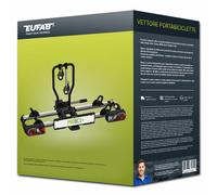 Eufab Eufab ProBC2+ portabici gancio traino per 2 bici Nuovo