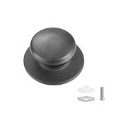 eufeifeiegds 1/2 pezzi di pomello di copertura in vetro for coperchio di pentola, pomello di tenuta for coperchio di padella, maniglia di sollevamento di ricambio universale for pentole da cucina(1Pcs