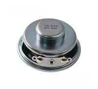 eufeifeiegds 1-5 pezzi 3W 4R altoparlante tromba diametro 40MM amplificatore guarnizione in gomma altoparlante 3-Watt 4 Ohm(5PCS)