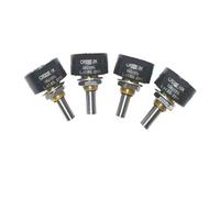 eufeifeiegds 1 pz CR22E 1k 2k 5k 10k potenziometro in plastica conduttiva WDD22P1 rotazione di 360 gradi sostituisce FCP22E 3 pin albero rotondo da 6 mm wefeiegds(5K Ohm)