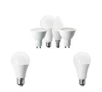 eufeifeiegds 10 lampadine LED dimmerabili E27 E14 GU10 220 V, W, 15, 20, equivalenti a 60, 3000 K, 4000, 6000, con attacco a baionetta(NaturalLight4000K,GU10 38DEGREE 9W_YES_AC220-240V)