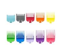 eufeifeiegds 10 pezzi di pettine guida for tagliacapelli professionale, protezioni for tagliacapelli, accessorio universale for tagliacapelli da 1,5-25 mm(10pcs Colorful)