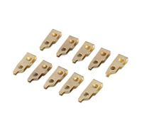 eufeifeiegds 10 pezzi for tagliacapelli elettrico 8504 8509 8148 8591 1919 interruttore di alimentazione tagliacapelli shrapnel pezzi di ricambio(Gold)