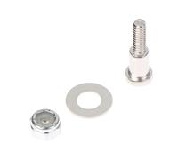 eufeifeiegds 2/3/4 pezzi leva di regolazione della lama del tagliacapelli elettrico parte vite rondella dado for 8148/8159(Red)