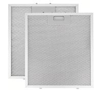 eufeifeiegds 2 filtri antigrasso in metallo for cappa aspirante, filtri for cappa aspirante da cucina da 320 mm x 260 mm, filtri universali for cappa aspirante wefeiegds