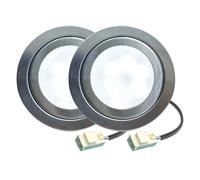 eufeifeiegds 2 pezzi 1,5 W luce cappa aspirante camino 12 V DC YL connettore vetro smerigliato 6000 K 4000 K 3000 K lampadina di illuminazione estrattore di fumo wefeiegds(White 6000K)