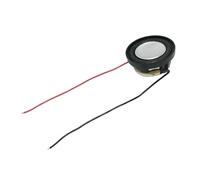 eufeifeiegds 2 pezzi 4 Ohm 3 W 28 mm rotondo 16 mm nucleo magnetico al neodimio 11,5 mm altoparlante alto 1,1 pollici altoparlante for apparecchiature portatili bluetooth(With Cable)
