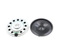 eufeifeiegds 2 pezzi 50 mm 4/16/32/50 Ohm 1 W 2 W altoparlante 4R 16R 1 2 Watt tromba ultrasottile 32 50 Ohm altoparlante rotondo for audio fai da te elettronico(50MM 50Ohm 1W)