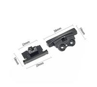 eufeifeiegds 2 pezzi for 8148/8591/8504/8509/1919 testa oscillante + cappuccio oscillante tagliacapelli elettrici accessori guida for parrucchiere blocco(schwarz)