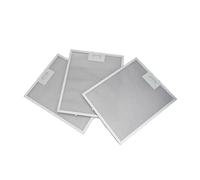 eufeifeiegds 3 pezzi filtri for cappa aspirante in argento, filtro di sfiato in rete metallica, 340x280x9 mm, for cappe aspiranti, purificatori d'aria, accessori di ricambio wefeiegds