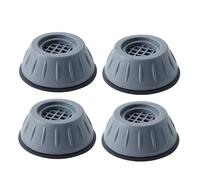 eufeifeiegds 4 pezzi Piedini antivibranti Piedini impermeabili Slipstop Silent Skid Raiser Mat Supporto lavatrice Ammortizzatori Supporto mobili wefeiegds