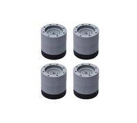 eufeifeiegds 4 pezzi Piedini antivibranti Piedini impermeabili Slipstop Silent Skid Raiser Mat Supporto lavatrice Ammortizzatori Supporto mobili wefeiegds(6CM)