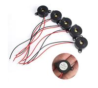 eufeifeiegds 5/10 pezzi di cicalino ad alto decibel SFM-20B DC 3-24 V suono continuo 2312 cicalini piezoelettrici attivi(5pcs)