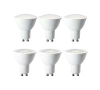 eufeifeiegds 8 lampade dimmerabili 0-100% Faretti a LED AC 220V GU10 Lampade 3W 5W 7W 9W Luce diurna fredda for la decorazione della casa(120 Degree 4000K,3w)