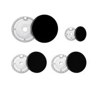 eufeifeiegds AEF4-8 PCS Set di cappelli da cucina for forno, bruciatore a gas, corona, cappuccio di fiamma, kit di ricambio for la maggior parte dei bruciatori a gas