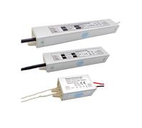 eufeifeiegds Alimentatore impermeabile IP67 12V DC 1A 120V 230V LED Driver Cabinet G4 GY6.35 Striscia luminosa Puck Light Cappa da cucina(Output 12V DC 3A)