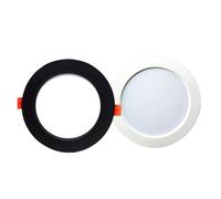 eufeifeiegds Faretto a LED da incasso 3W 5W 7W 9W 12W, luci soffitto a, lampadine impermeabili, pannello rotondo AC220V, illuminazione for interni(WHITE,GREEN_12W)