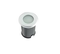 eufeifeiegds Faretto da incasso interrato 3W e 5W for esterni, giardino, AC220V110V DC12V, IP67, impermeabile, lampade a LED interrate(3W 52MM AC85-265V,Natural white 4000K)