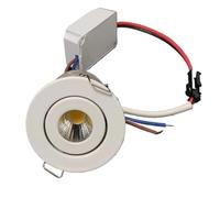 eufeifeiegds Faretto LED da incasso 3W 120V 230V Foro 45mm Luce for camper RV sottile for armadietto Lampadina a disco a barra(White Shell,WHITE 6000K_AC 85-265V)