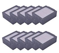 Eufeifeiegds - Filtro + spazzola laterale + rullo spazzola + sacchetti per la polvere, ricambio adatto per robot aspirapolvere serie I7 E5 E6 I (10 HEPA)