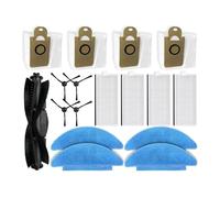 eufeifeiegds For 2 Pro Ricambi Accessori Spazzola laterale principale Filtro Panno for mocio Sacchetto for la polvere-A07G wefeiegds