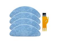 eufeifeiegds For 660 880 Platinum Hepa Filter Mop Cloth Main Side Brush Strainer Vacuum Cleaner Accessories Replacement Spare wefeiegds(4 mops)
